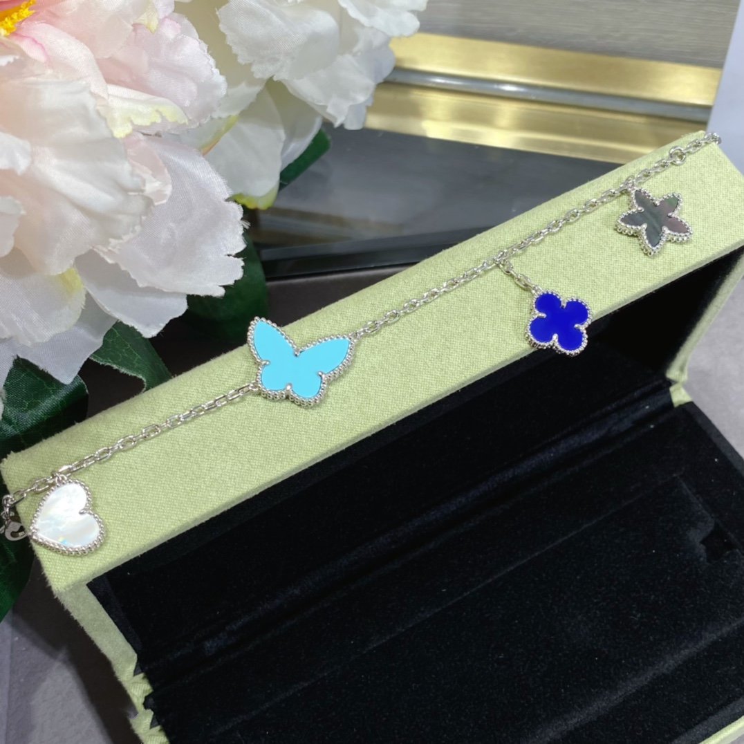 [⭐Veyra]Veyra SPRING SILVER BRACELET 4 MOTIF
