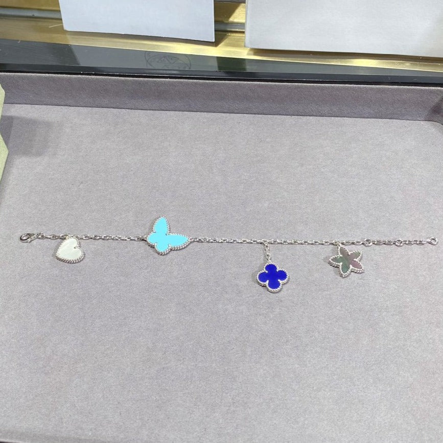 [⭐Veyra]Veyra SPRING SILVER BRACELET 4 MOTIF