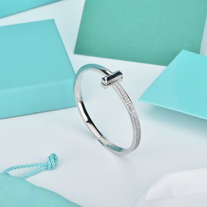 [⭐Veyra Jewels]WIDE DIAMONDS HINGED BANGLE