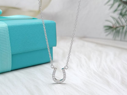 [⭐Veyra Jewels]U PEDANT DIAMOND NECKLACE