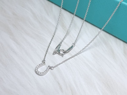 [⭐Veyra Jewels]U PEDANT DIAMOND NECKLACE