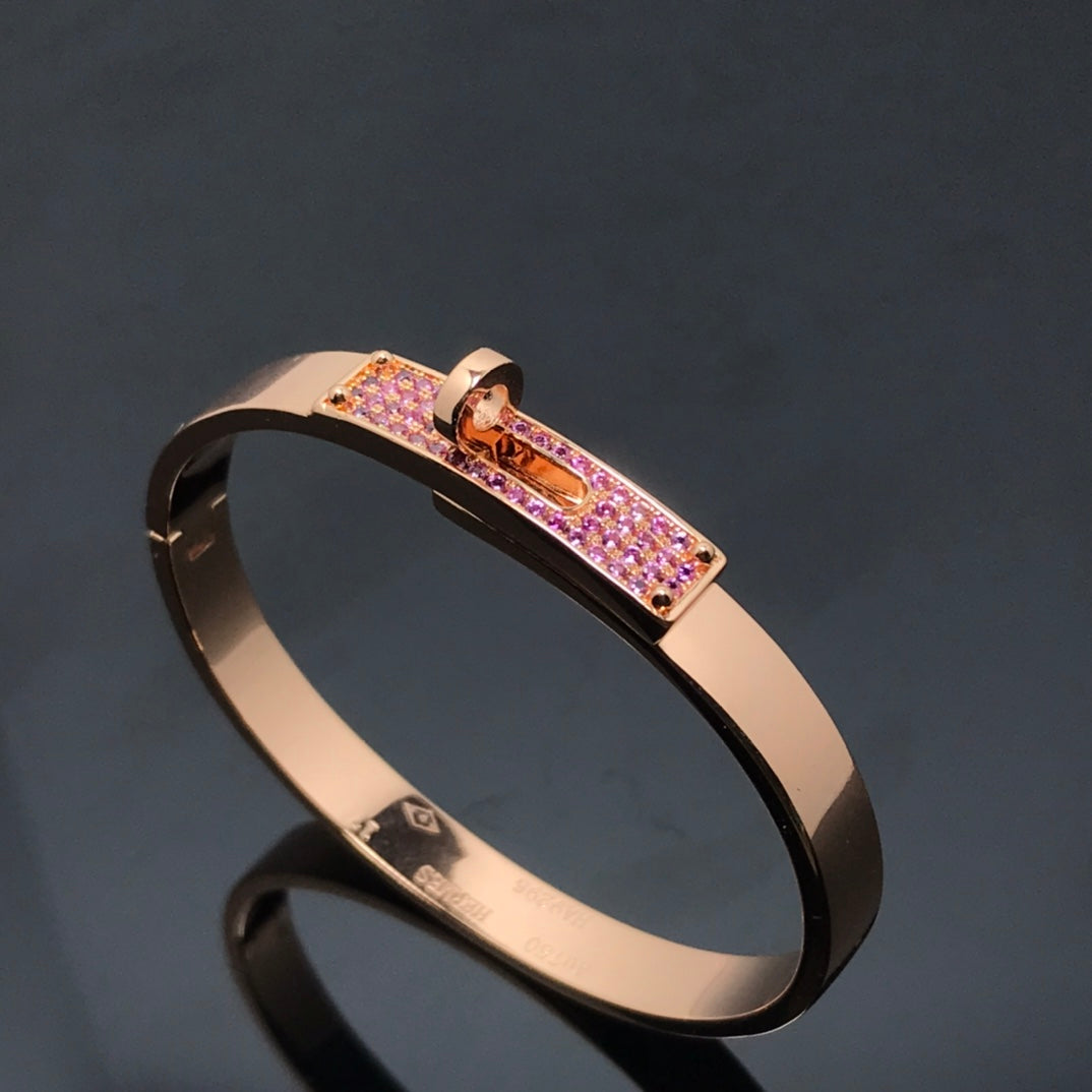 [⭐Veyra]KELLY BRACELET PINK DIAMOND