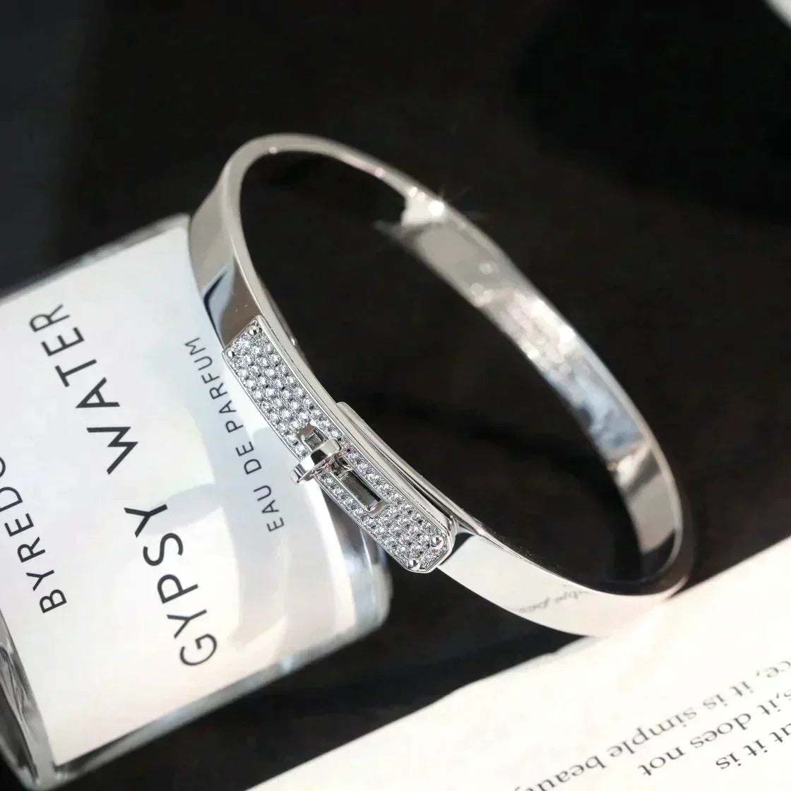[⭐Veyra]KELLY SILVER DIAMOND BRACELET