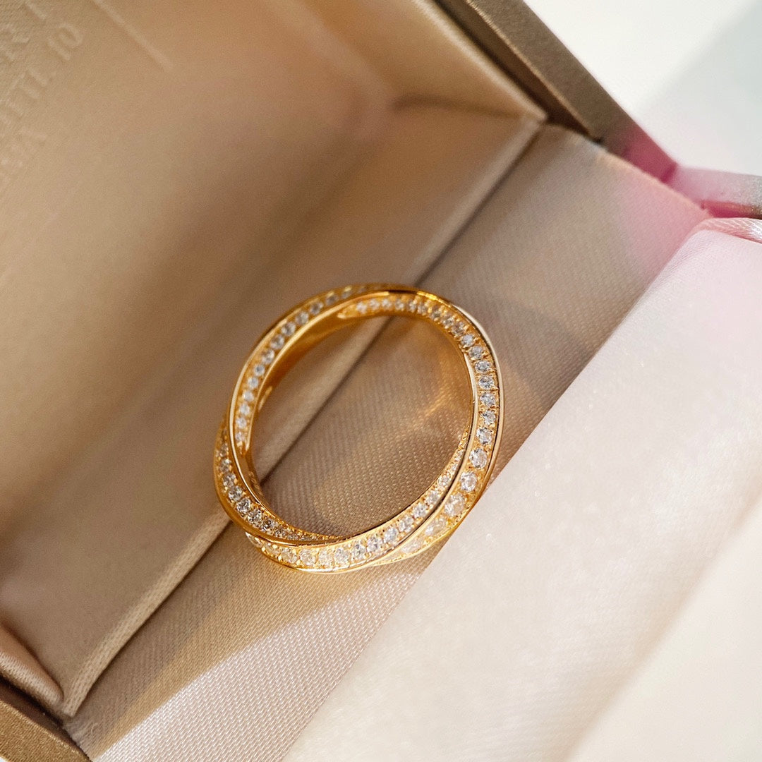 [⭐Veyra Jewels]SPIRAL DIAMOND RING