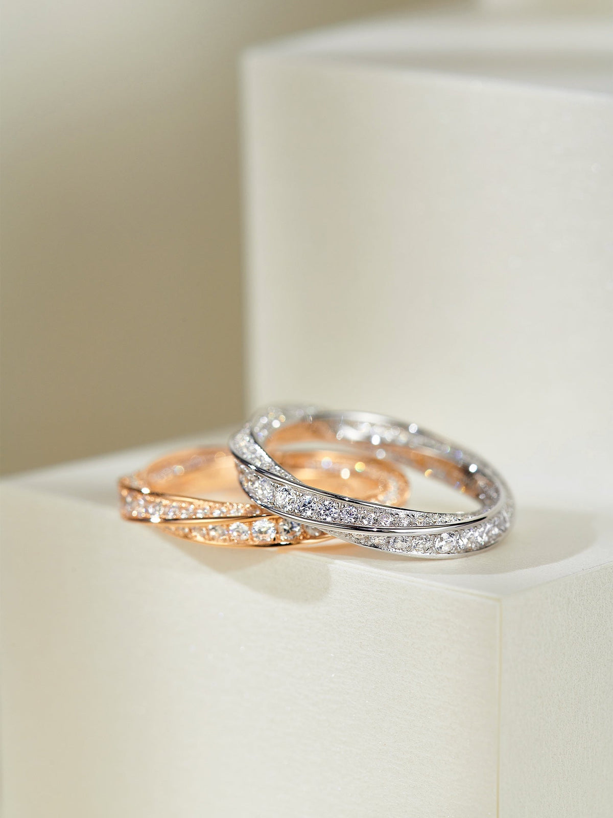 [⭐Veyra Jewels]SPIRAL DIAMOND RING