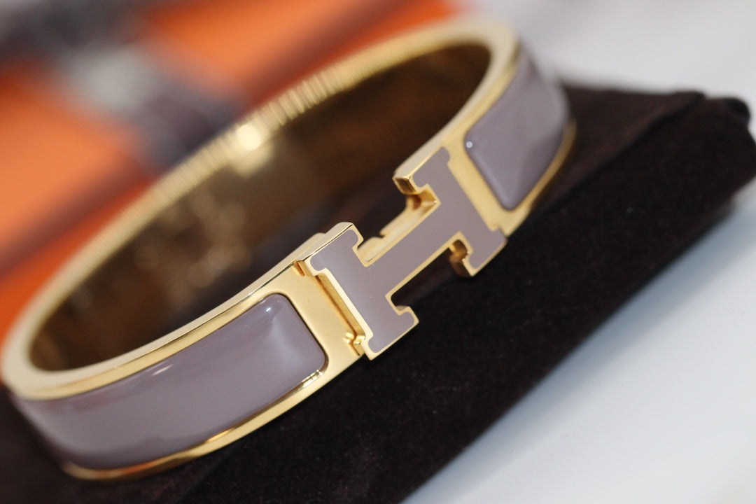 [⭐Veyra]H BRACELET 12MM BROWN