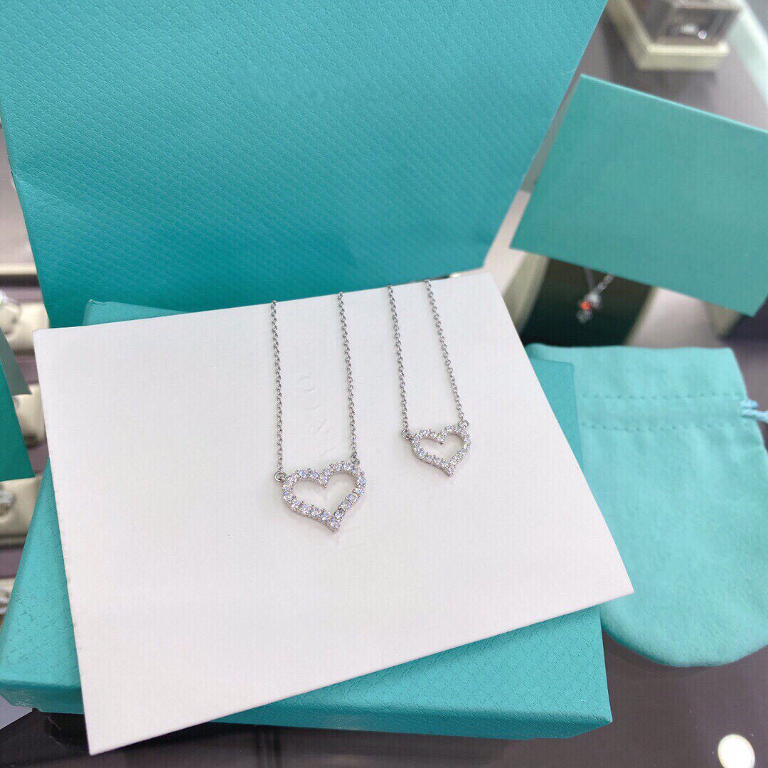 [⭐Veyra Jewels]HEART-SHAPED DIAMOND NECKLACE