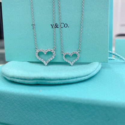 [⭐Veyra Jewels]HEART-SHAPED DIAMOND NECKLACE