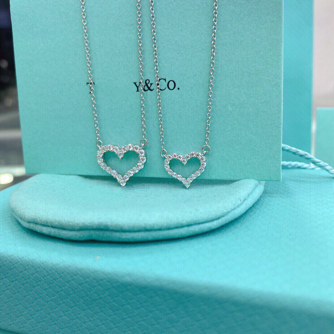 [⭐Veyra Jewels]HEART-SHAPED DIAMOND NECKLACE