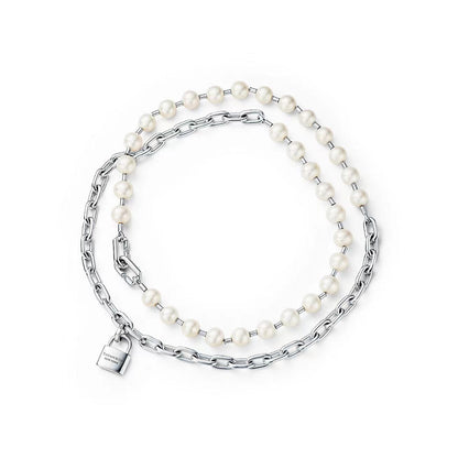 [⭐Veyra Jewels]HARDWEAR PEARL WRAP NECKLACE
