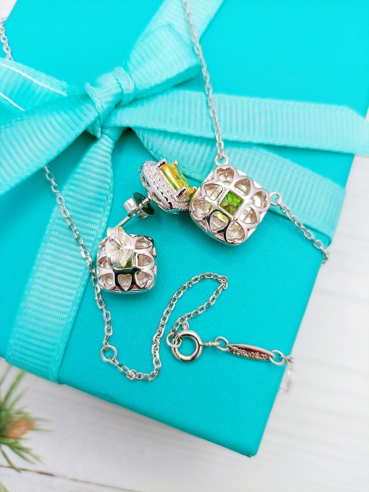 [⭐Veyra Jewels]⭐VeyraLERS CITRINE GEMSTONE PENDANT NECKLACE STERLING SILVER