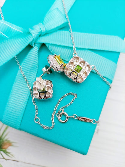 [⭐Veyra Jewels]⭐VeyraLERS CITRINE GEMSTONE PENDANT NECKLACE STERLING SILVER