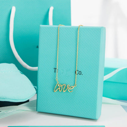 [⭐Veyra Jewels]PALOMA S GRAFFITI LOVE NECKLACE