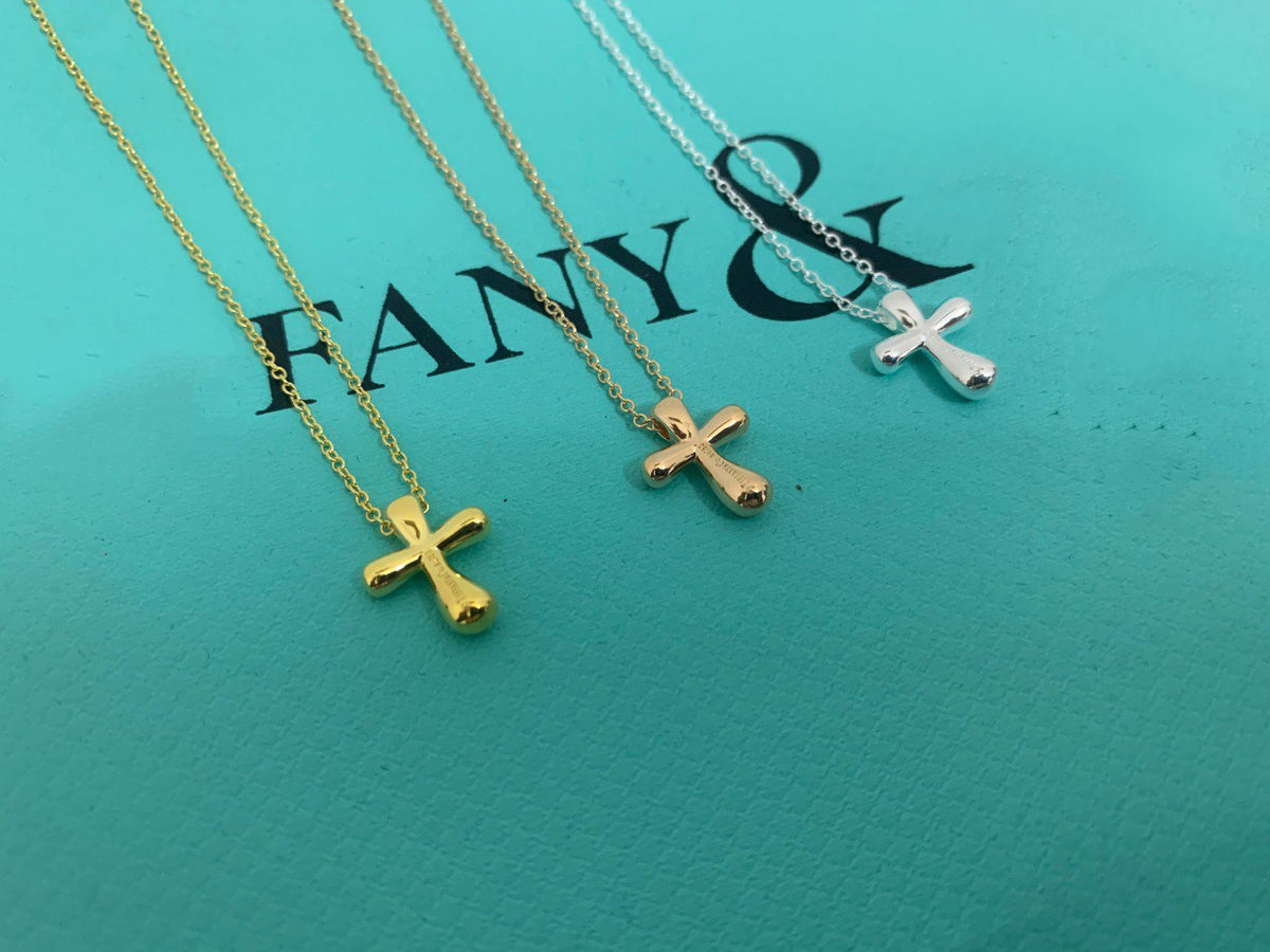 [⭐Veyra Jewels]CROSS PENDANT MINI BARE CROSS NECKLACE