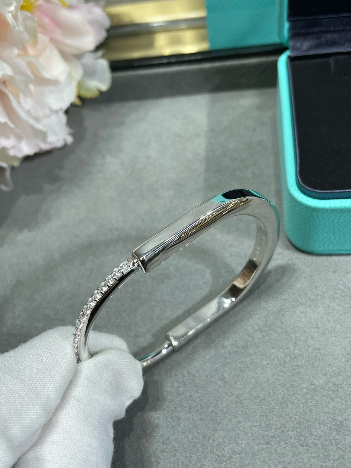 [⭐Veyra Jewels]LOCK BRACELET DIAMOND