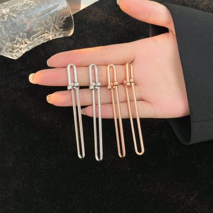 [⭐Veyra Jewels]HARDWEAR LONG DROP EARRINGS