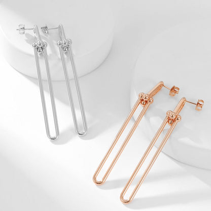 [⭐Veyra Jewels]HARDWEAR LONG DROP EARRINGS