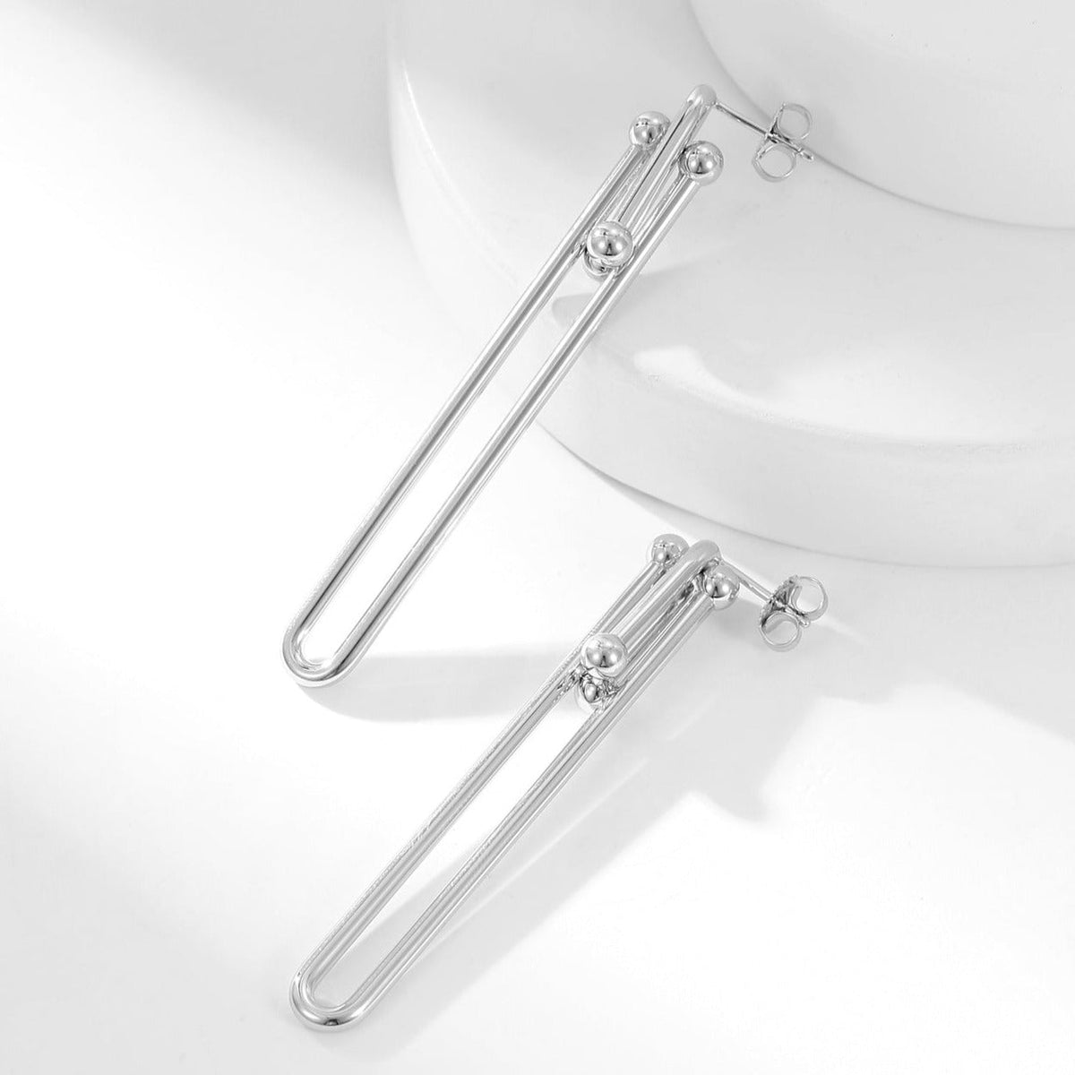 [⭐Veyra Jewels]HARDWEAR LONG DROP EARRINGS