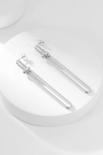 [⭐Veyra Jewels]HARDWEAR LONG DROP EARRINGS