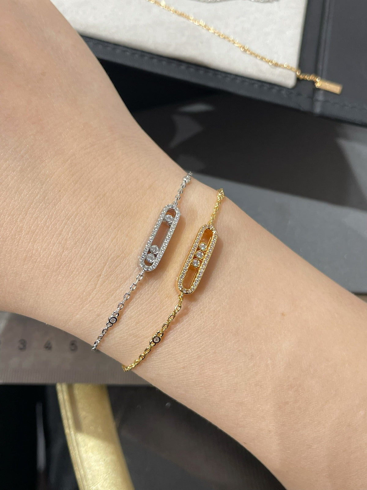 [⭐Veyra]BABY MOVE DIAMOND BRACELET