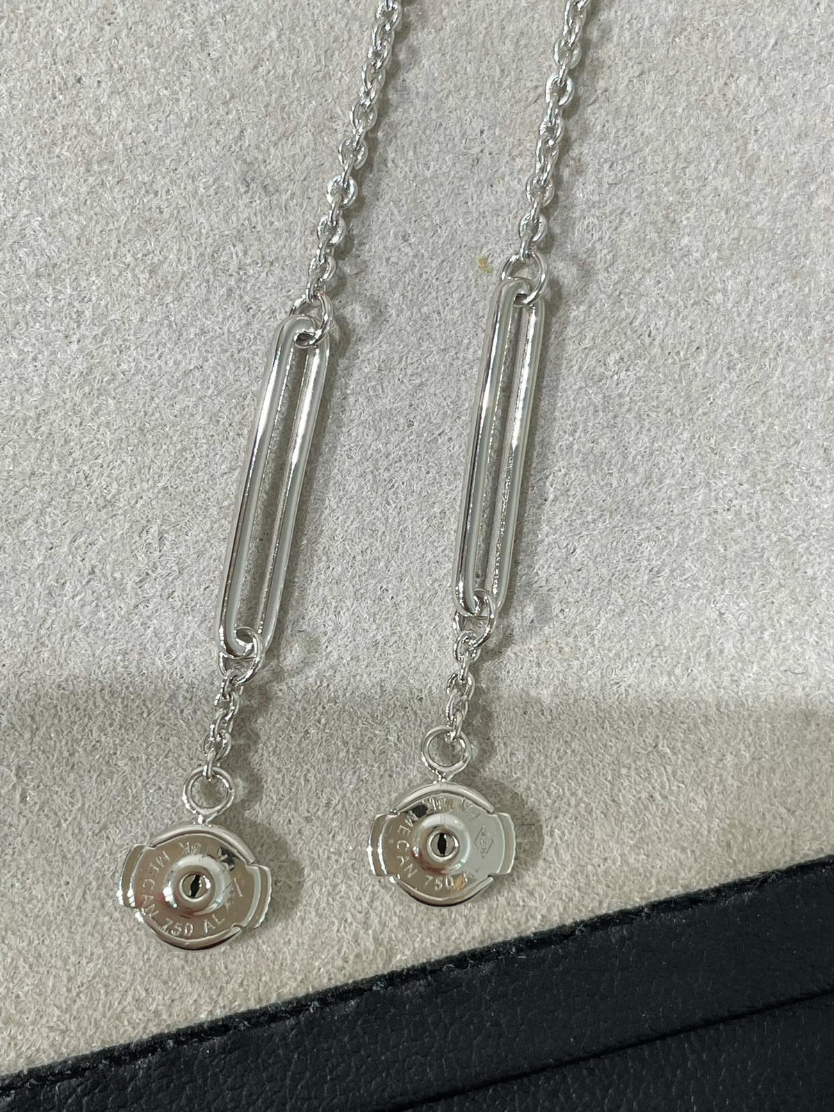 [⭐Veyra]CHAINE CHAOS DIAMOND DROP EARRINGS