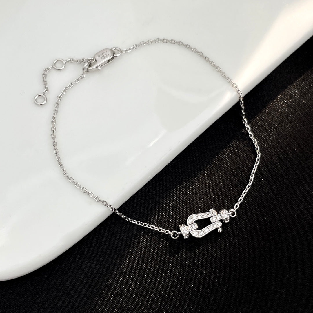 [⭐Veyra]FORCE 10 FULL DIAMOND BUCKLE CHAIN LINK MINI MODEL