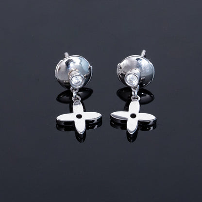 [⭐Veyra]VIDYLLE SILVER DIAMOND MINI DROP EARRINGS