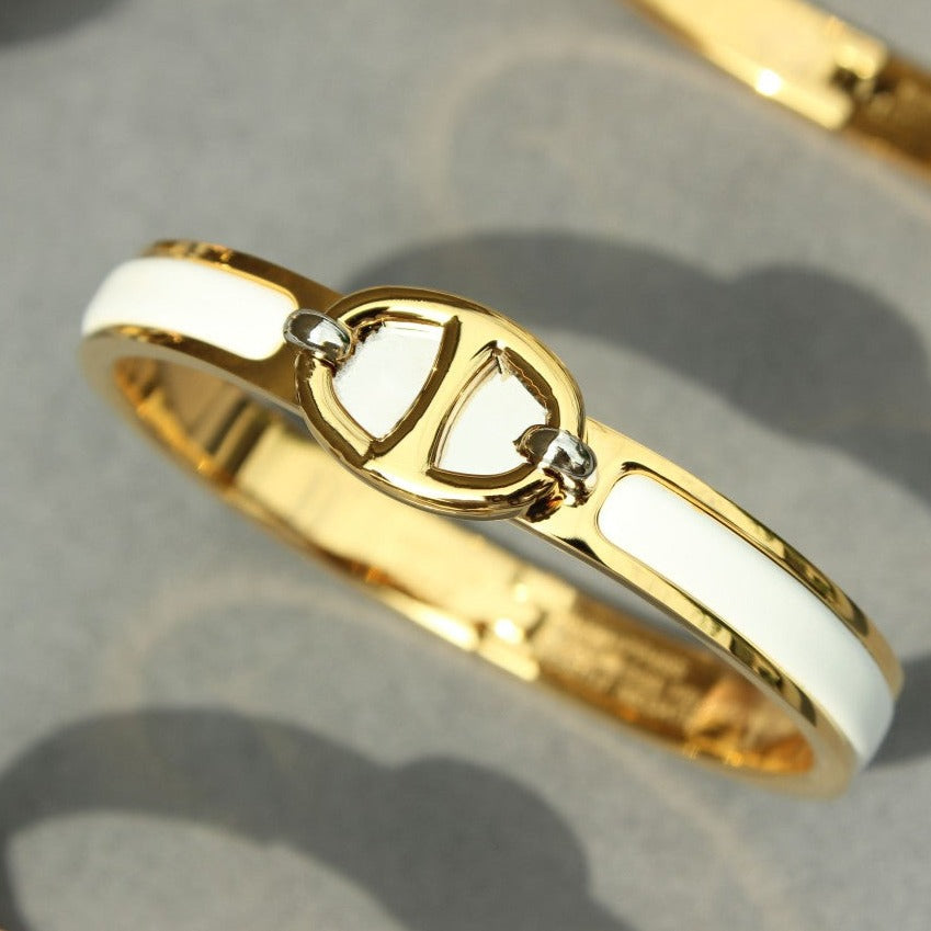 [⭐Veyra]CLIC CHAINE GOLD BRACELET