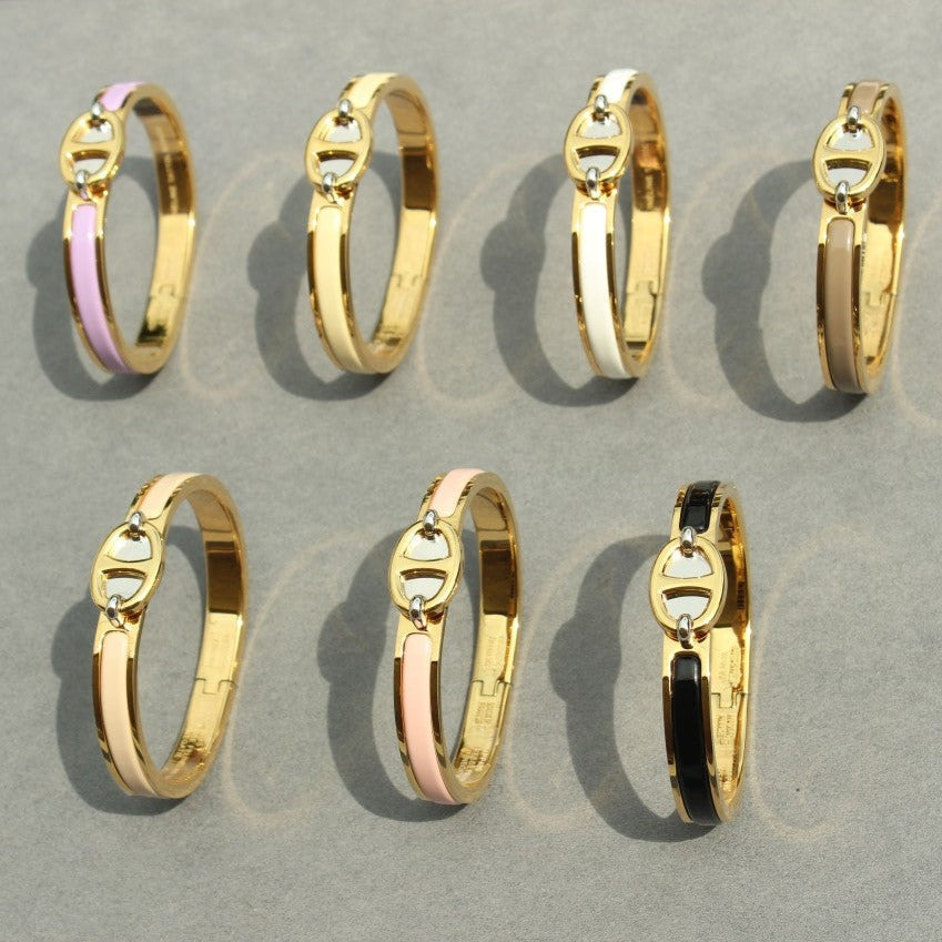 [⭐Veyra]CLIC CHAINE GOLD BRACELET