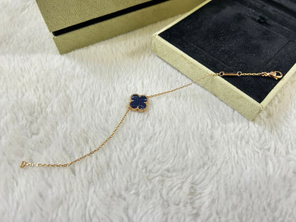 [⭐Veyra]CLOVER 1 MOTIF PIETERSITE BRACELET