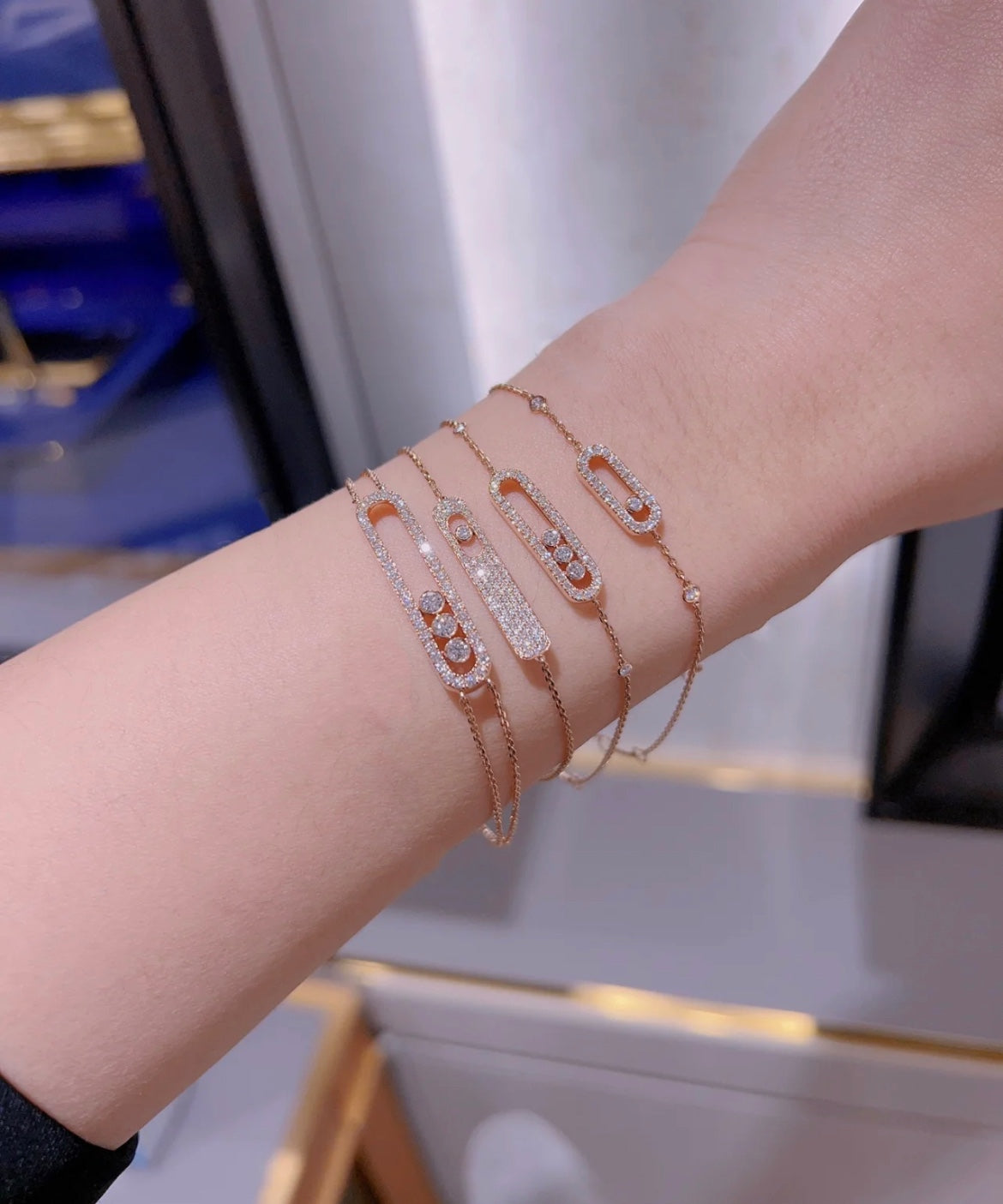 [⭐Veyra]MOVE CLASSIQUE DIAMOND PAVED BRACELET