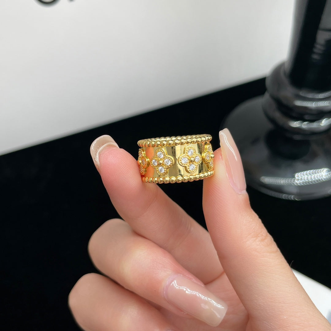 [⭐Veyra]PERLEE DIAMOND LARGE RING
