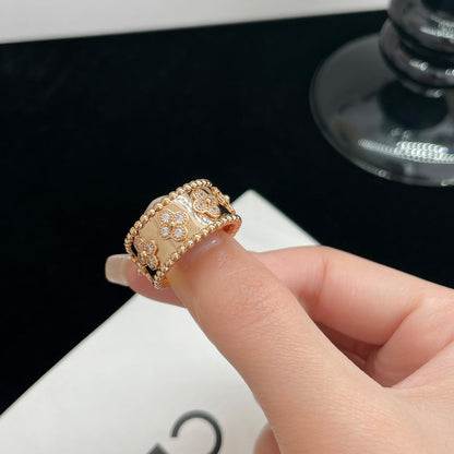 [⭐Veyra]PERLEE DIAMOND LARGE RING