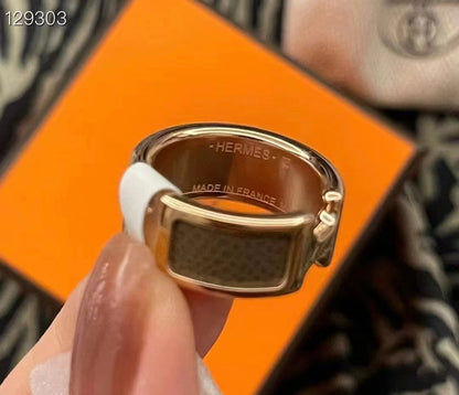[⭐Veyra]OLYMPE PINK GOLD RING