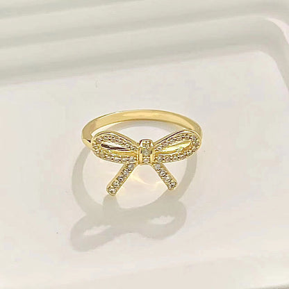 [⭐Veyra Jewels]TWIST BOW RING