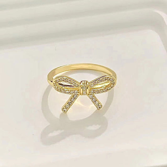 [⭐Veyra Jewels]TWIST BOW RING