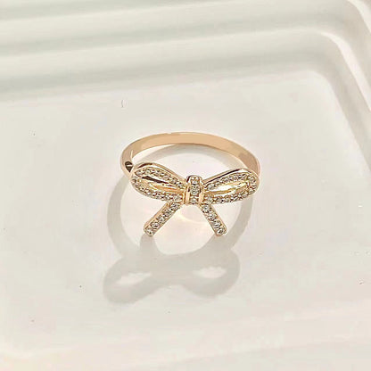 [⭐Veyra Jewels]TWIST BOW RING