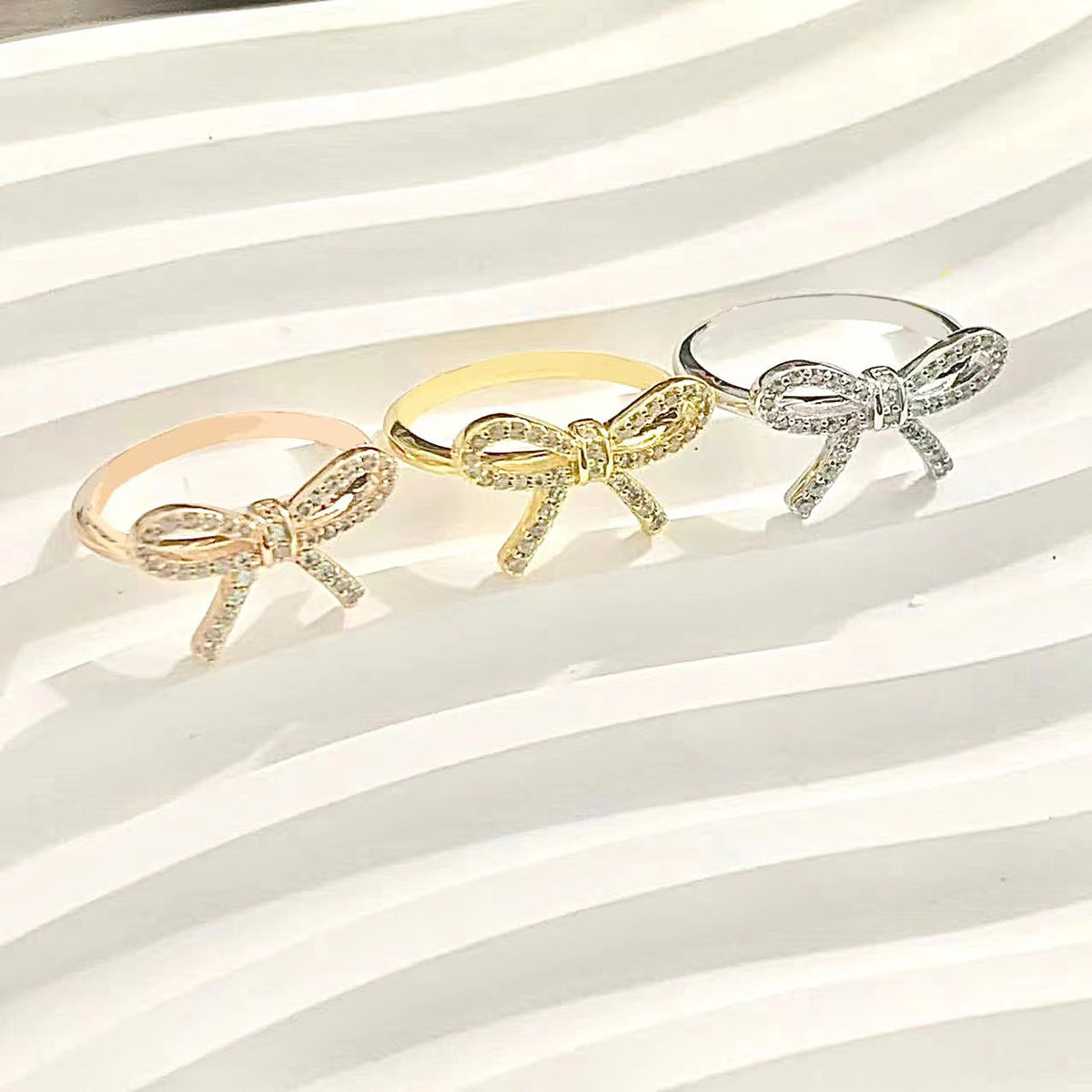 [⭐Veyra Jewels]TWIST BOW RING