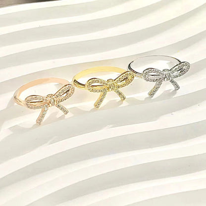 [⭐Veyra Jewels]TWIST BOW RING