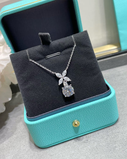 [⭐Veyra Jewels]VICTORIA PENDANT SILVER DIAMOND NECKLACE