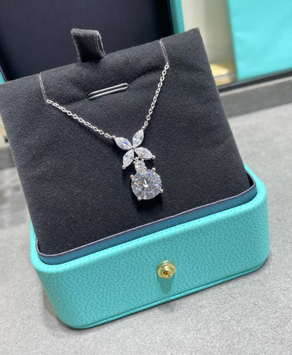 [⭐Veyra Jewels]VICTORIA PENDANT SILVER DIAMOND NECKLACE