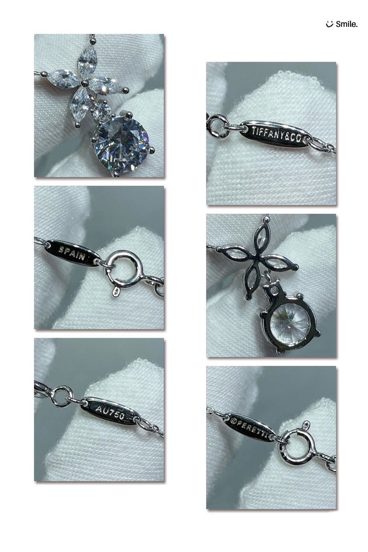 [⭐Veyra Jewels]VICTORIA PENDANT SILVER DIAMOND NECKLACE