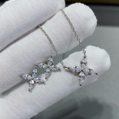 [⭐Veyra Jewels]VICTORIA SILVER DIAMOND STUD MINI EARRINGS