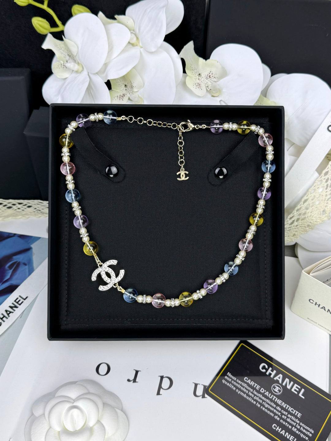 [⭐Veyra]26C New Spring Collection Colorful Transparent Resin Necklace