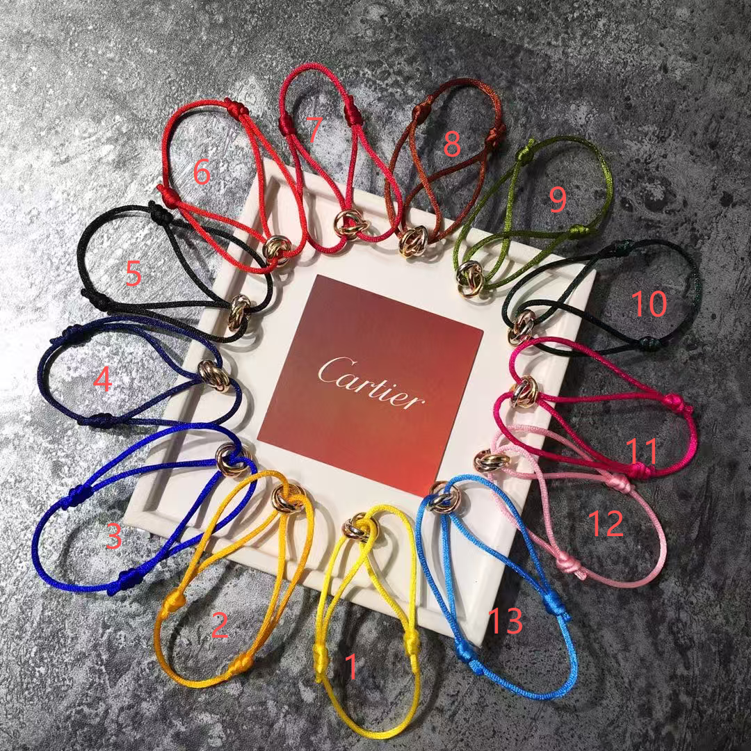 [⭐Veyra]THREE-RING SELF-ADJUSTING CORD BRACELET