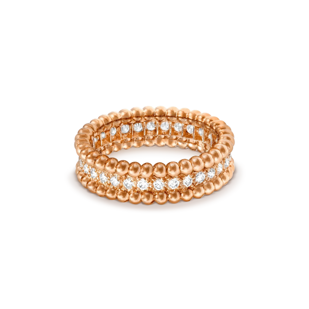 [⭐Veyra]PERLEE DIAMOND ROSE GOLD RING