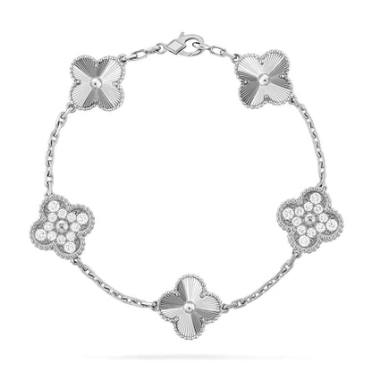 [⭐Veyra] CLOVER 5 MOTIF LASER BRACELET COLLECTION