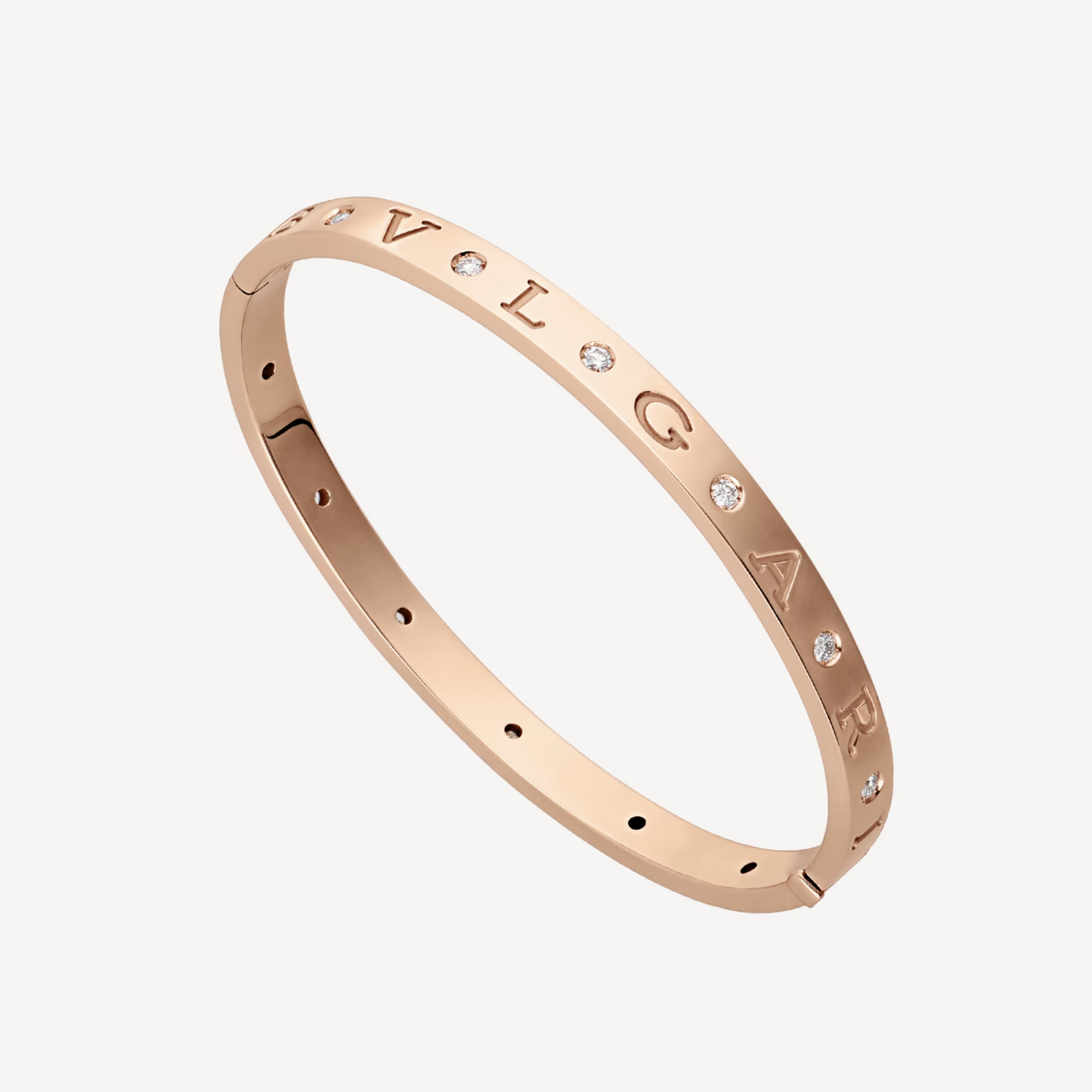 [⭐Veyra]ZERO 1 PINK GOLD 12 DIAMONDS BRACELET