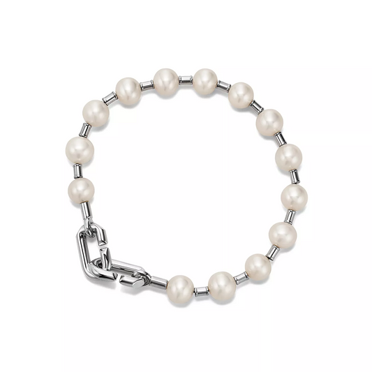 [⭐Veyra Jewels]PEARL 7-8MM SILVER BRACELET