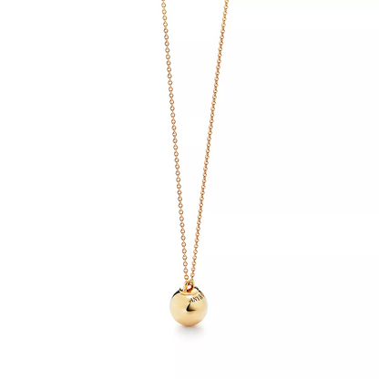 [⭐Veyra Jewels]BALL PENDANT 12.75MM NECKLACE